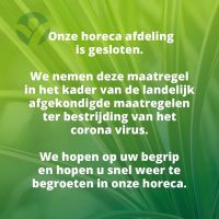 Maatregelen coronavirus bij GroenRijk Middelburg Maatregelen coronavirus bij GroenRijk Middelburg